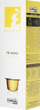 Чай в капсулах с лимоном 10 шт., Caffitaly Te Nero al Limone, 110 гр., картонная коробка