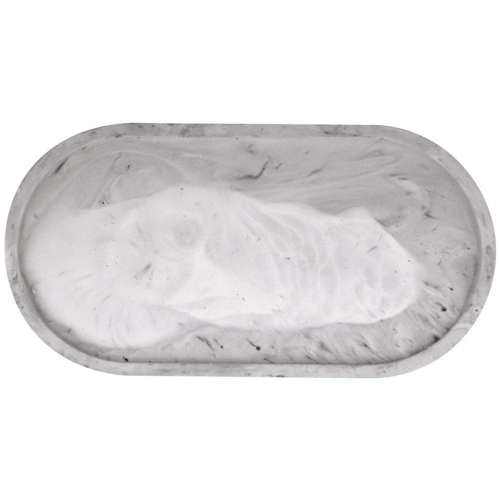 Подсвечник Мультидом овал 17,5х9х1,5 см., пакет