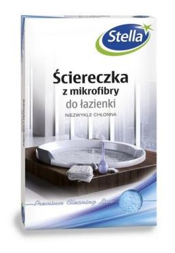 Салфетка нетканая из микрофибры для ванной Stella, пластиковый пакет