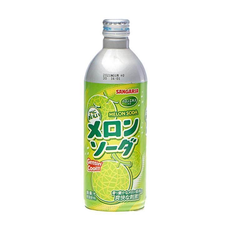 Напиток газированный Sangaria melon soda 500 мл., ПЭТ