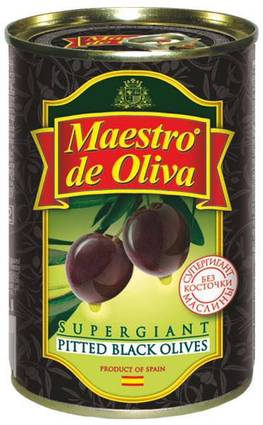 Маслины Maestro de Oliva Супергигант с/к, 3 кг., ж/б