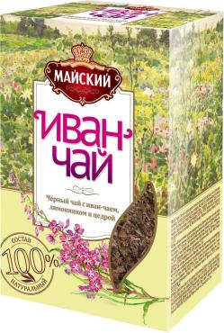 Чай Майский Иван-чай с лимонником и цедрой среднелистовой