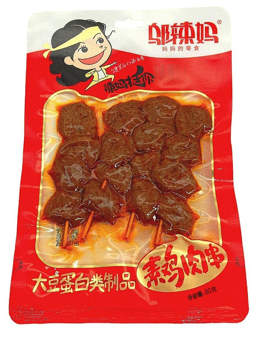 Мясо соевое Шашлык со вкусом Курицы красный 80 гр., саше