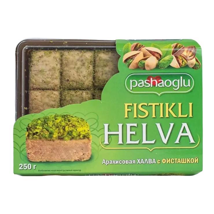 Халва Pashaoglu арахис с фисташкой 250 гр., флоу-пак
