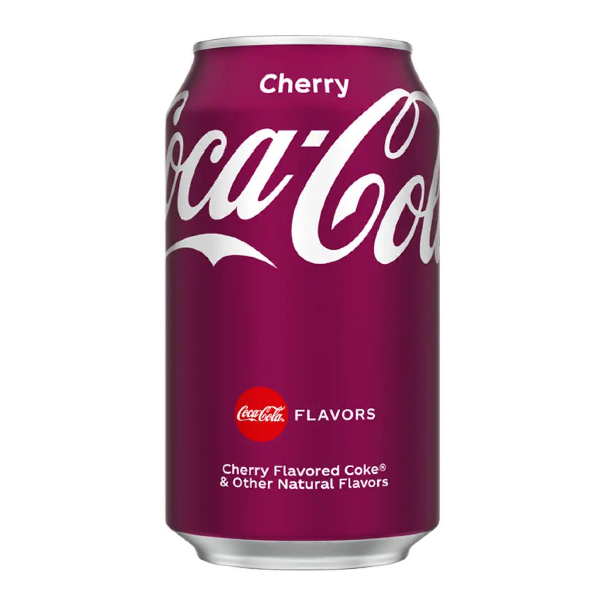 Напиток газированный Coca-Cola Cherry США 330 мл., ж/б