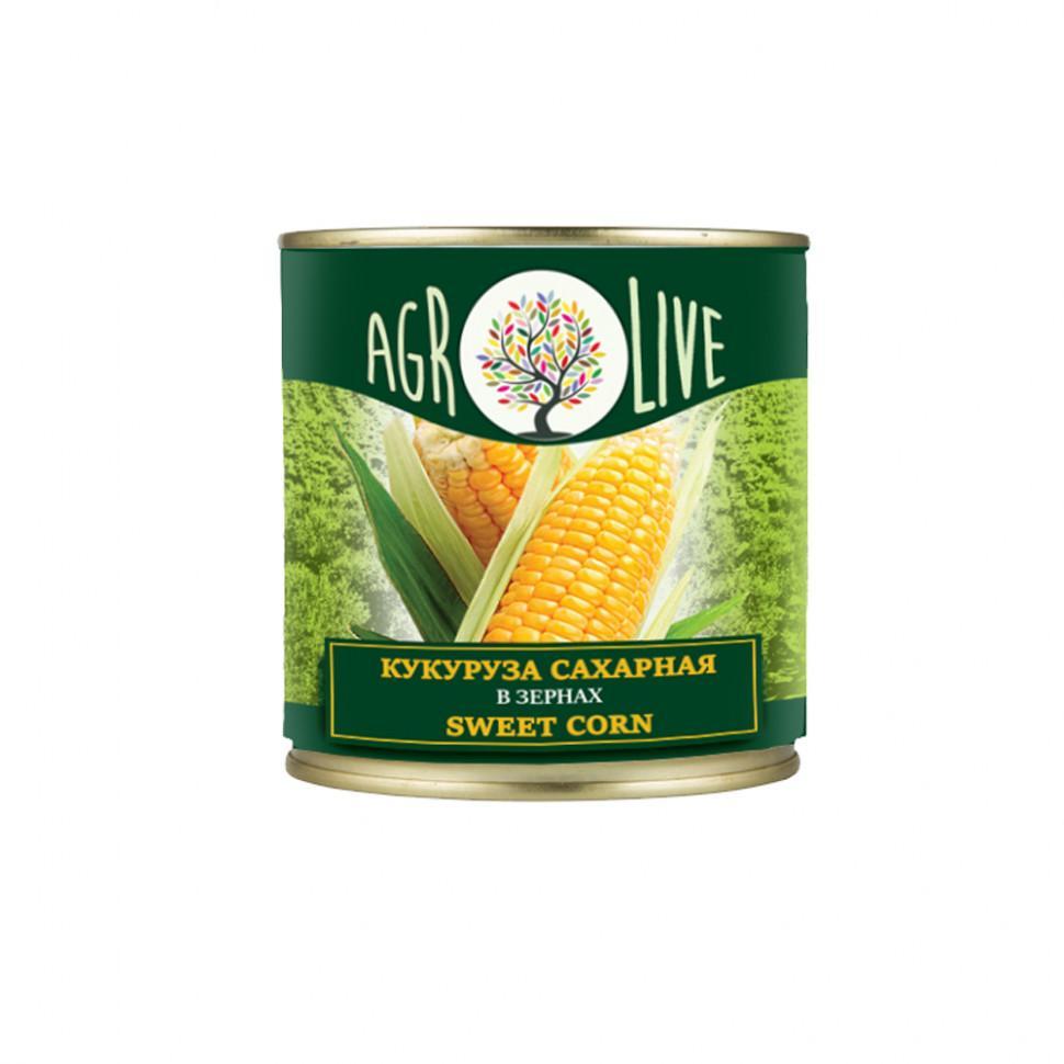 Кукуруза сахарная Agrolive 425 мл., ж/б