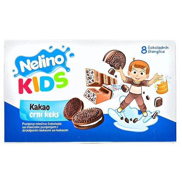 Шоколад Nelino Kids с крошкой печенья 93 гр., картон