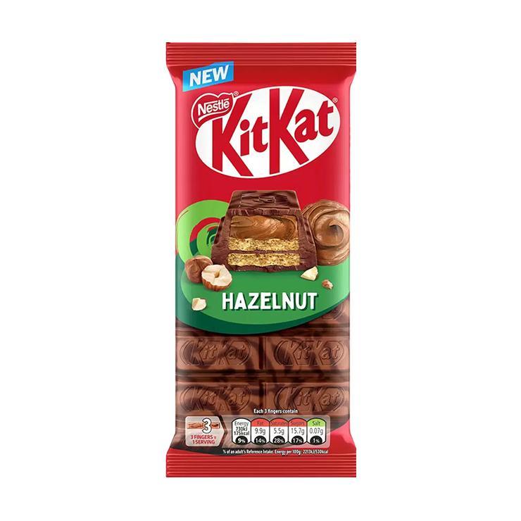 Шоколад KitKat hazelnut noisette молочный 99 гр., флоу-пак