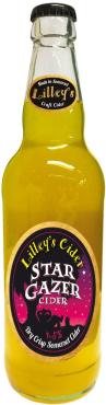 Cидр яблочный полусухой 4,5% Lilley's Cider Star Gazer, 500 мл., стекло