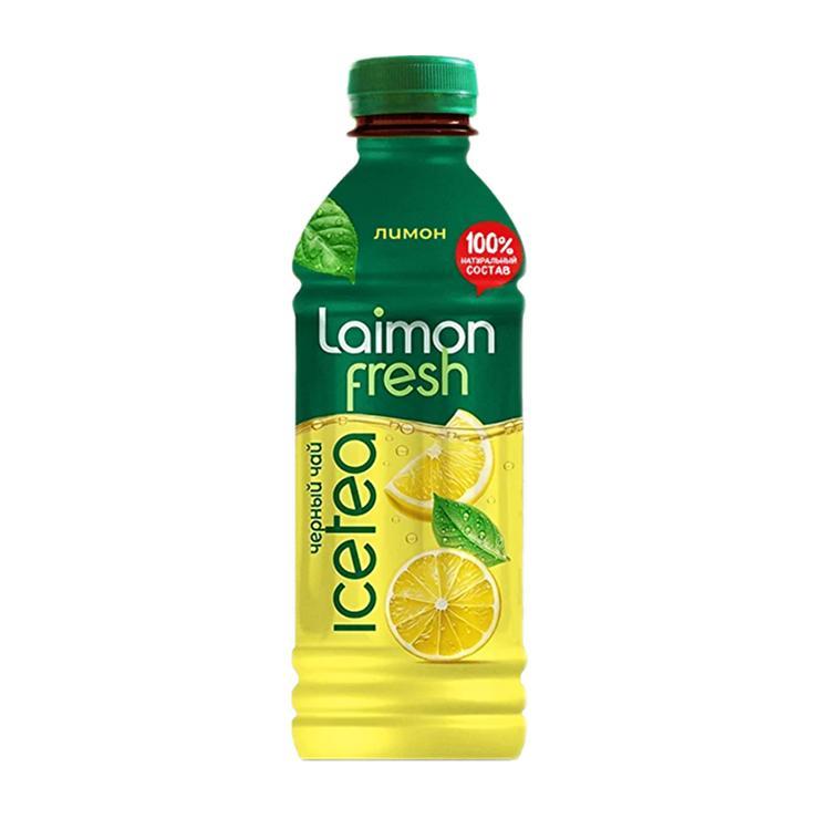 Чай холодный Laimon Fresh черный лимон 500 мл., ПЭТ