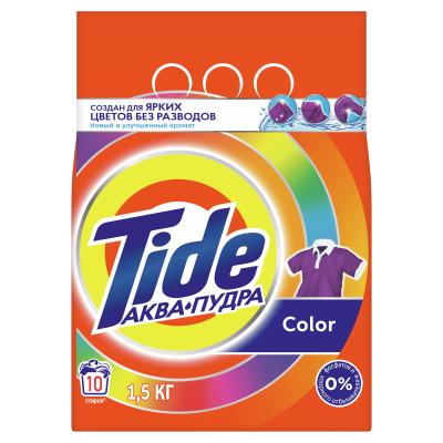 Стиральный порошок Tide Color автомат для цветного белья 1.5 кг., картон