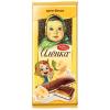 Шоколад Красный Октябрь Аленка молочный с начинкой банан 87 гр., обертка