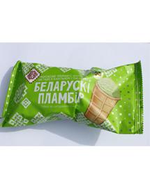 Мороженое пломбир фисташковое, Белорусский , 80 гр., флоу-пак