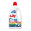 Жидкое средство для стирки LIFE liquid detergent for laundry Color Purple Колор 2,7 л., ПЭТ