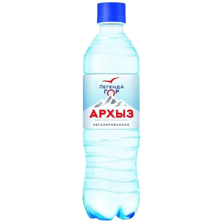Вода негазированная Архыз горная 500 мл., ПЭТ