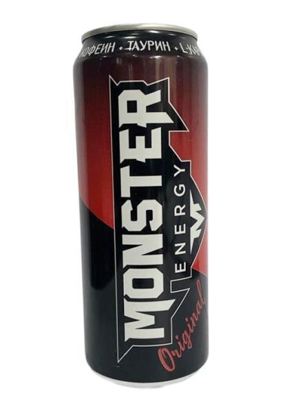 Напиток энергетический Monster Original Красный 500 мл., ж/б