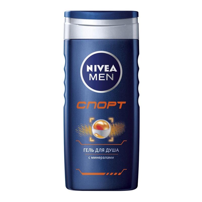 Гель для душа Nivea Спорт 250 мл., ПЭТ