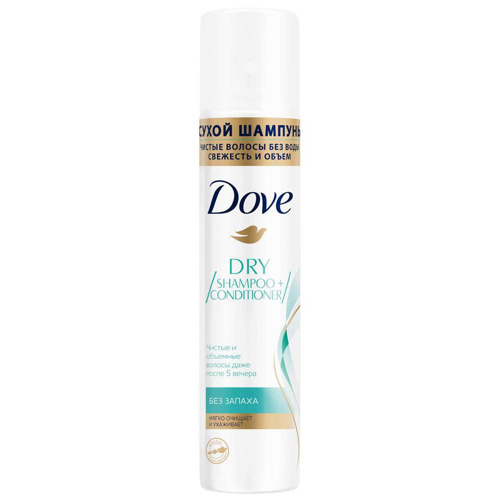 Шампунь сухой Dove Dry Shampoo Conditioner без запаха 250 мл., баллон
