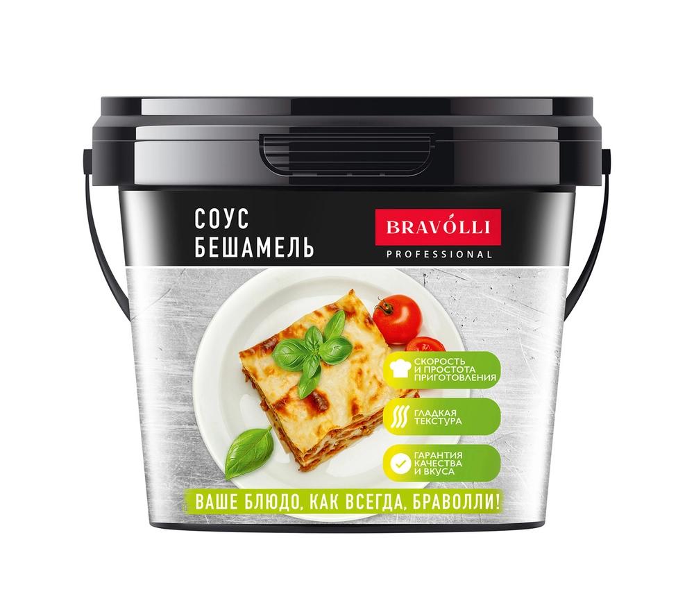 Смесь Bravolli professional сухая соус бешамель 1,8кг., ПЭТ
