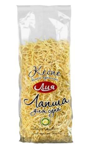 Лапша суповая Лия 500 гр., флоу-пак