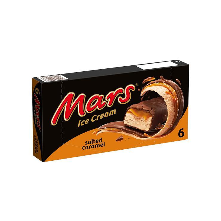 Мороженое Mars батончик соленая карамель 37 гр., картон