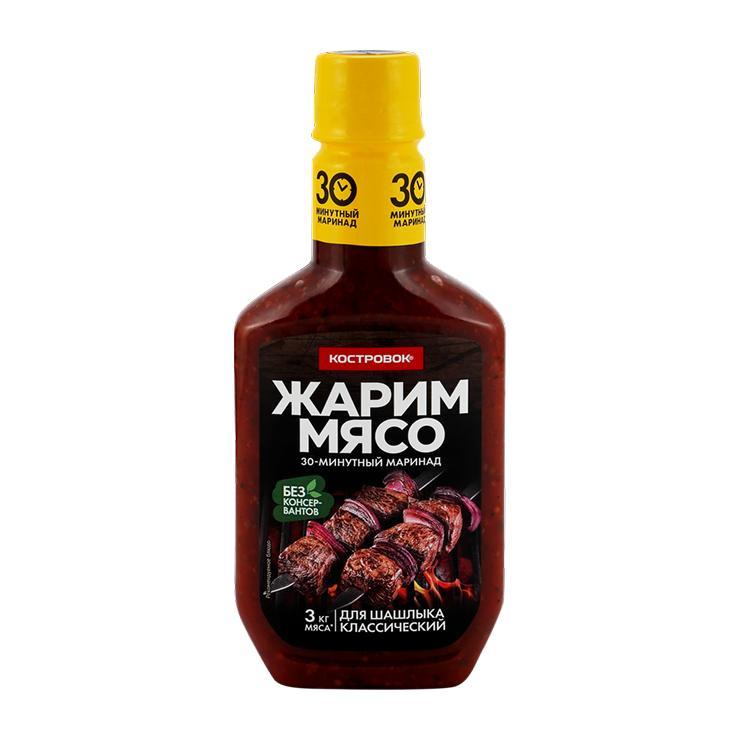 Маринад Костровок шашлычный классический 300 гр., ПЭТ