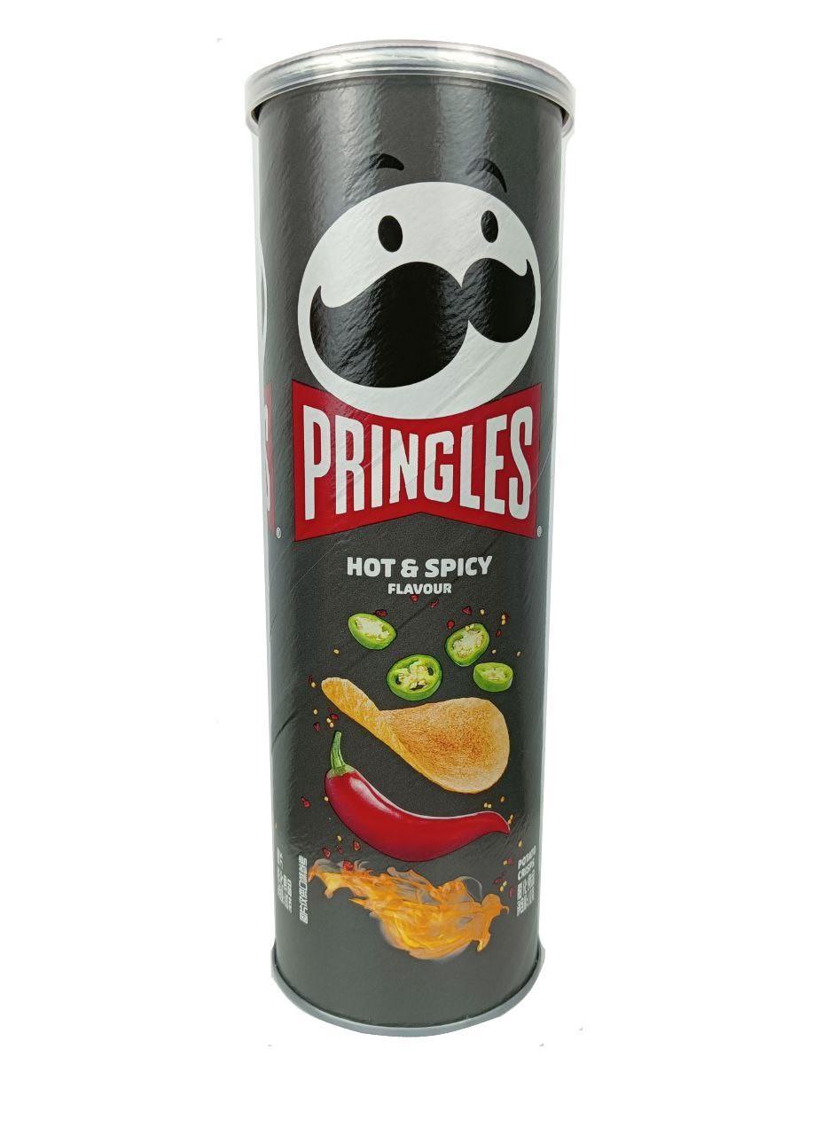 Чипсы Pringles острые 110 гр., туба