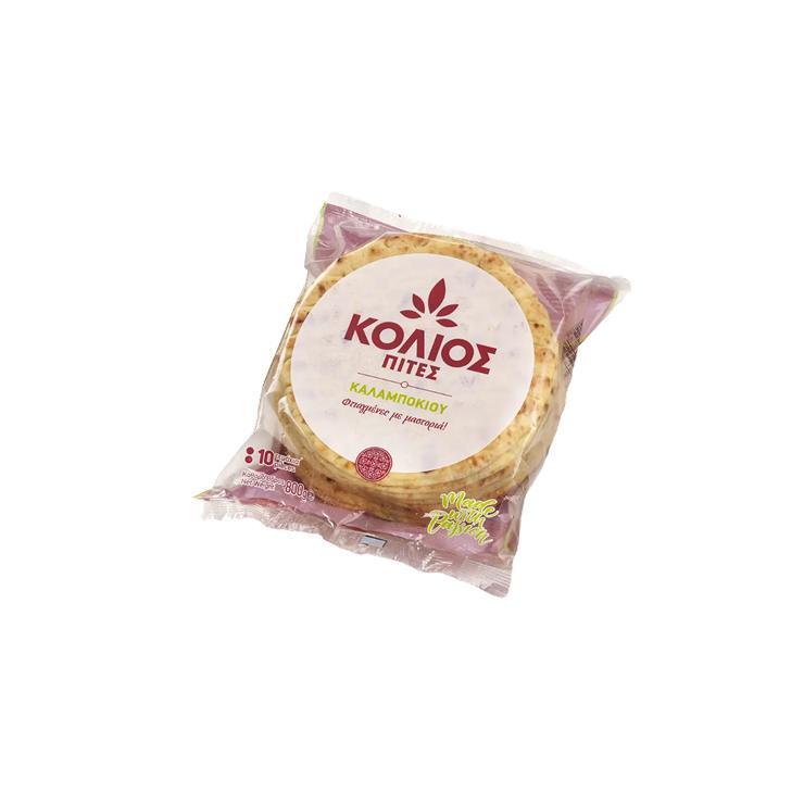 Пита Kolios греческая кукурузная замороженная 80 гр., флоу-пак