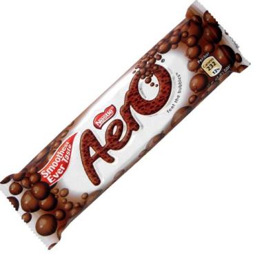 Шоколадный батончик Nestle Aero Молочный