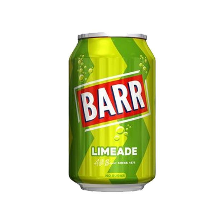 Напиток сильногазированный BARR Limeade no sugar 330 мл., ж/б