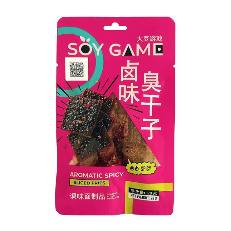 Снек SOY GAME Пряные слайсы ароматные 28 гр., саше