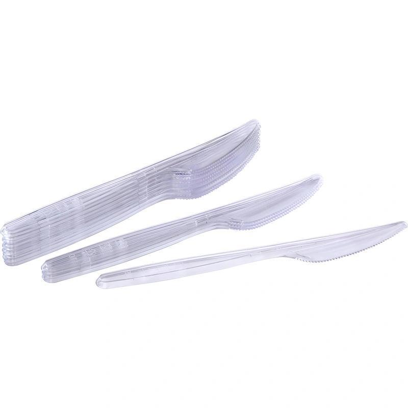 Нож Мистерия 180 мм прозрачный, пакет