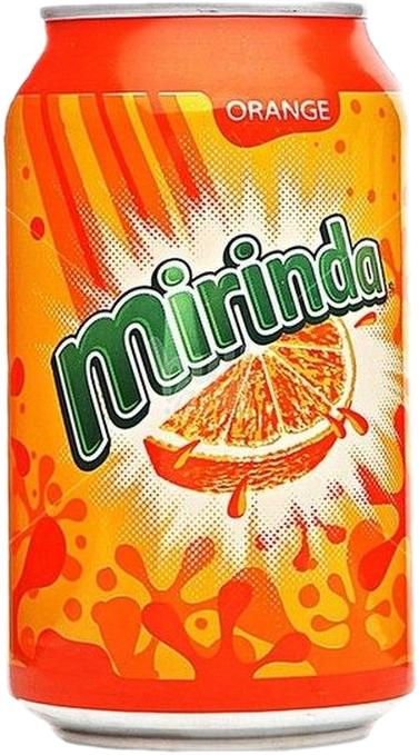 Напиток газированный Mirinda Orange апельсин 300 мл., ж/б