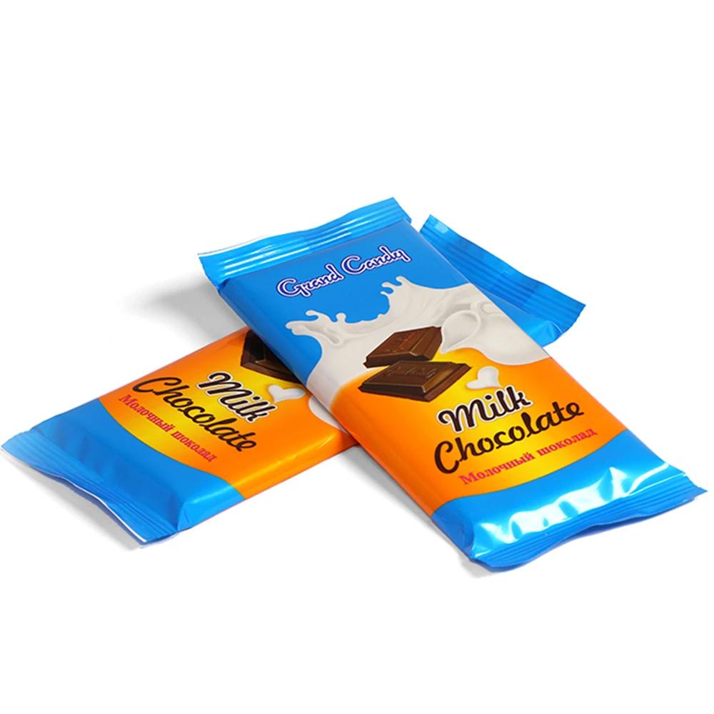 Шоколад Grand Candy молочный 90 гр., флоу-пак