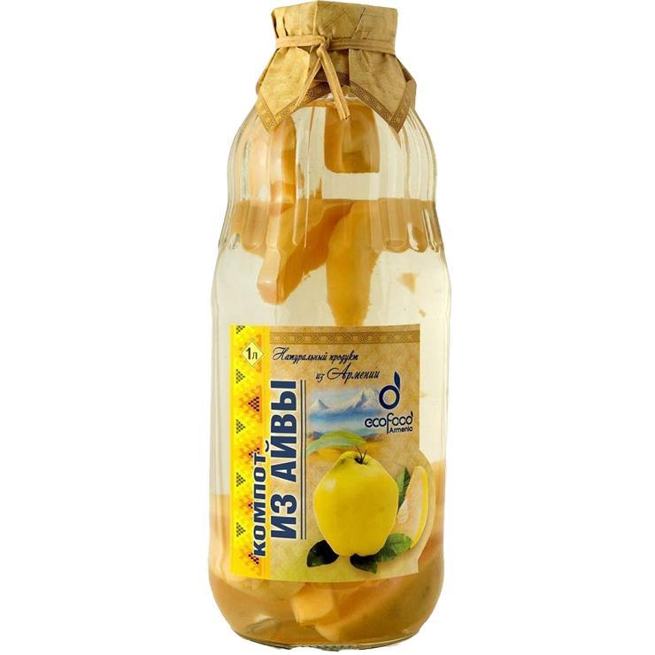 Компот Ecofood из айвы 1 л., стекло