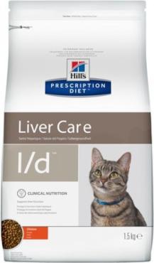 Корм сухой для кошек l/d, Hill's Prescription Diet, 1,5 кг., пластиковый пакет