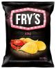 Чипсы FRY'S картофельные со вкусом краб, 70 гр., флоу-пак