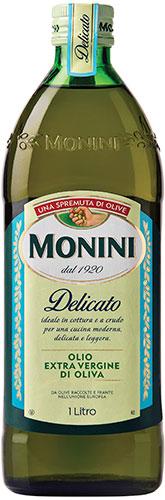 Масло Monini оливковое Delicato E.V., 1 л., стекло
