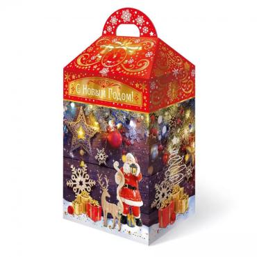 Подарочный набор Сладкий Фургон № 41 Подарок Деда Мороза, 900 гр., картон