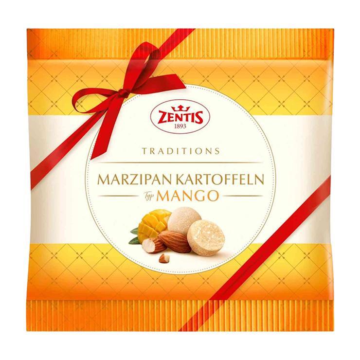 Конфеты Zentis Картошка марципановая манго 100 гр., флоу-пак