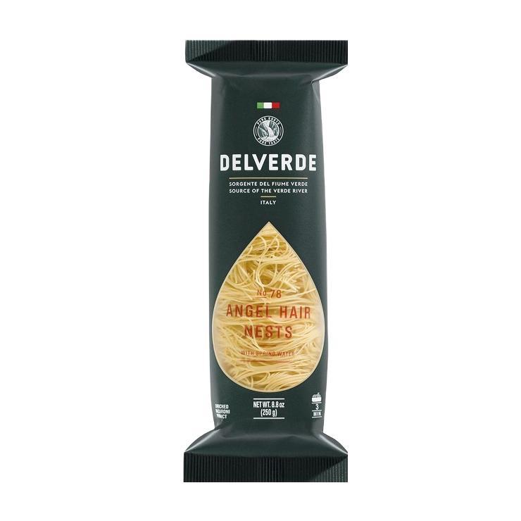 Паста Delverde капелли д'анджело № 078 250 гр., флоу-пак