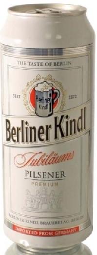 Пиво Berliner Kindl 5,1%, 500 мл., ж/б