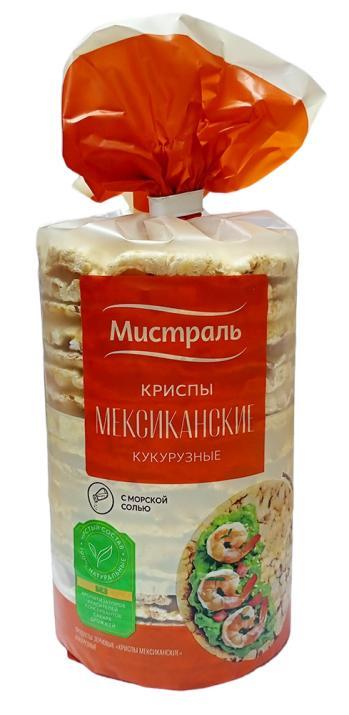 Криспы Мистраль Мексиканские 145 гр., пакет