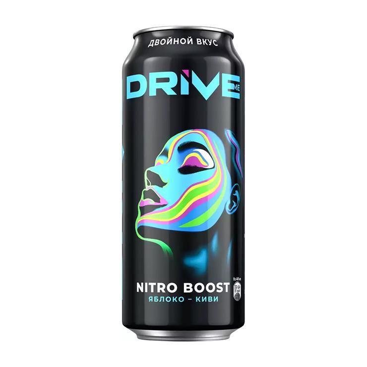Напиток энергетический Drive Me Nitro Boost 450 мл., ж/б