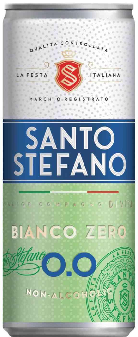 Напиток сильногазированный Santo Stefano Бьянко 250 мл., ж/б