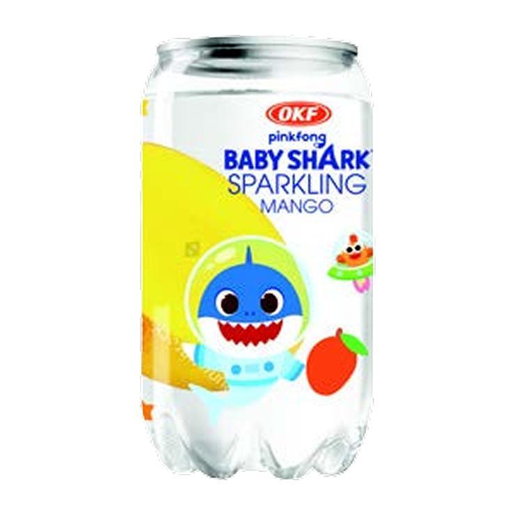 Напиток газированный OKF BABYSHARK Sparkling Apple Mango 350 мл., ПЭТ