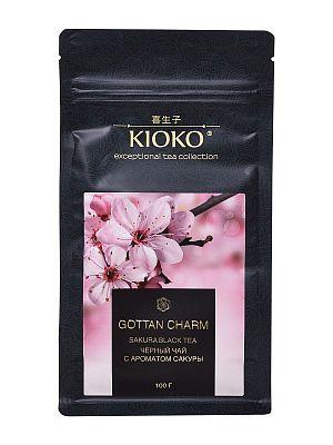 Чай Kioko Gottan Charm черный с ароматом японской сакуры 25 пакетиков, 50 гр., картон