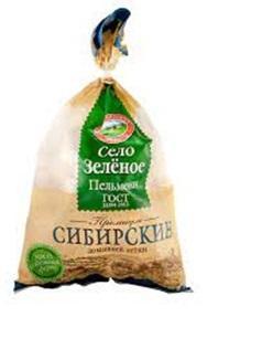 Пельмени Село Зелёное Сибирские 800 гр., флоу-пак