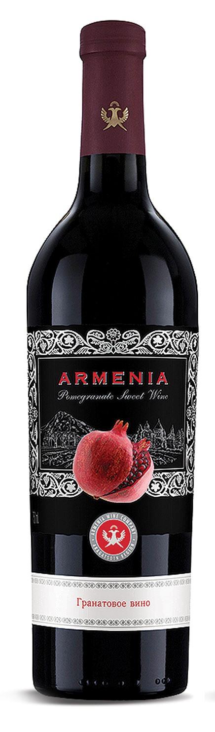 Вино 11 %, Armenia Pomegranate Sweet, 750 мл., стекло