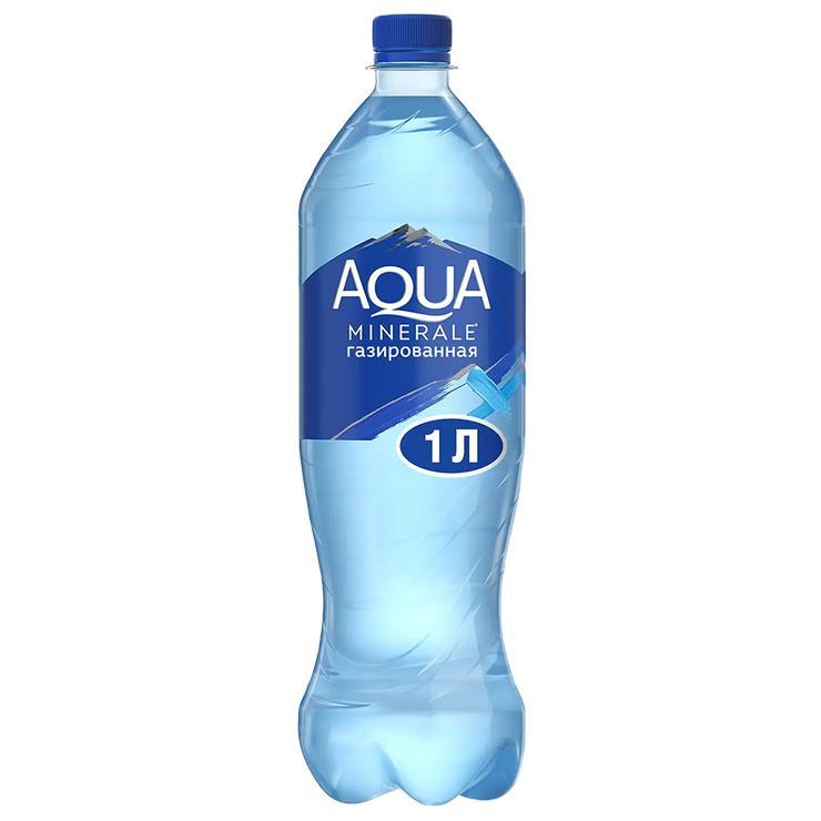 Вода газированная Aqua Minerale 1 л., ПЭТ